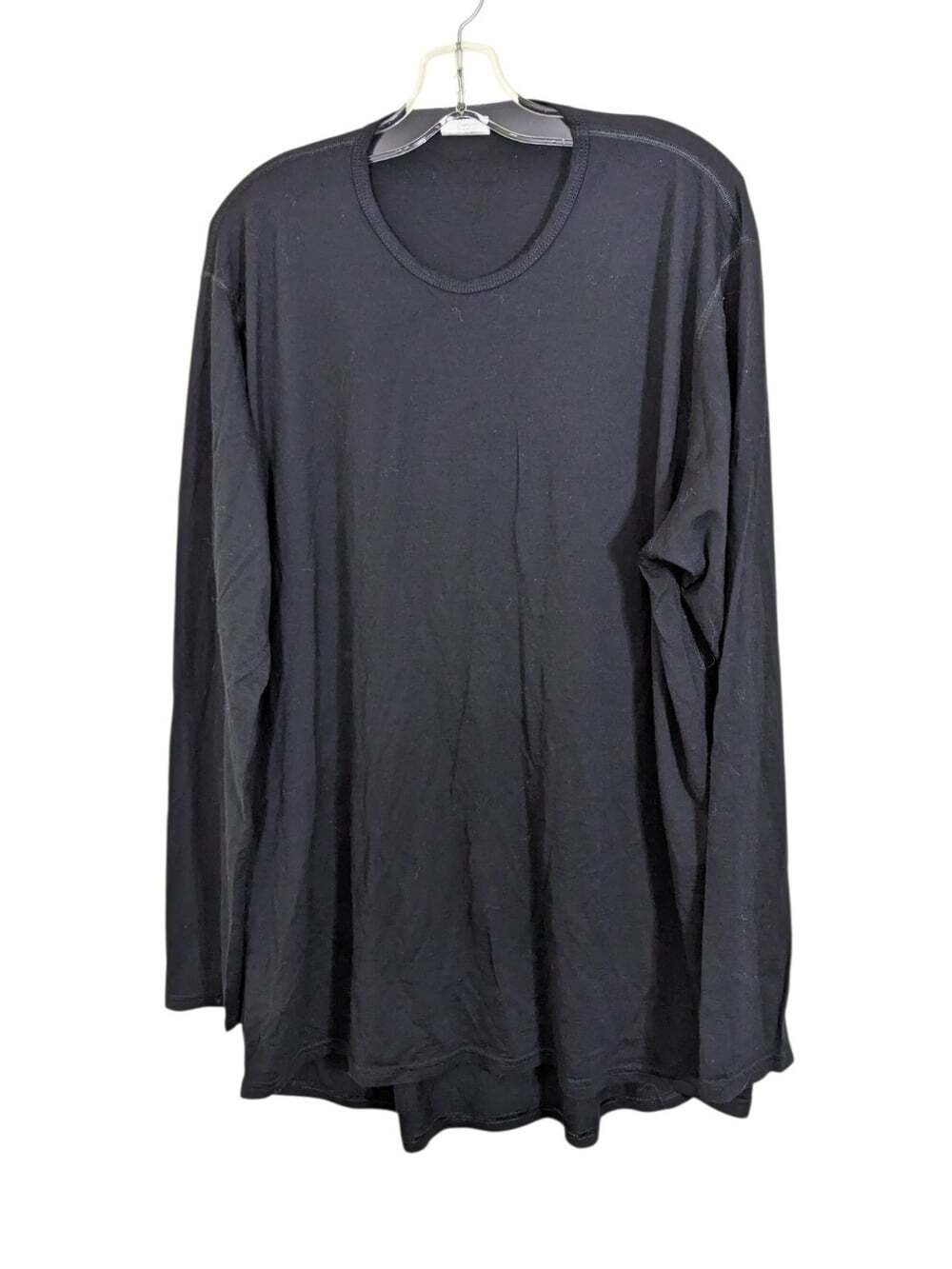 Stanfields Merino Wool Base Layer Shirt Mens XL Black Long Sleeve Made in Canada